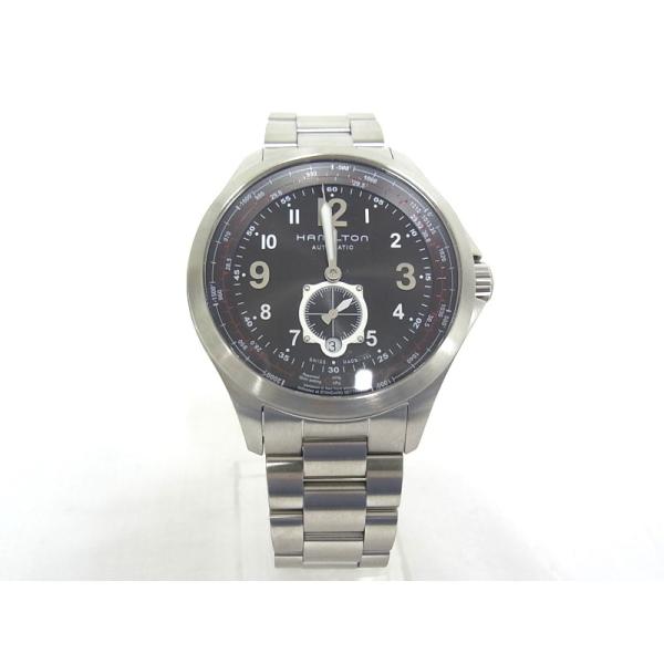 ☆未使用ハミルトン　カーキ アビエーション  H76655133 ☆ Khaki Aviation Khaki QNE Auto - Dial color:Black - H76655133
