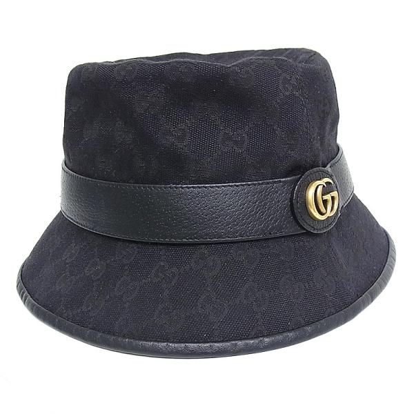 GUCCI（グッチ） メンズ 帽子 フェドラハット GGキャンバス バケット