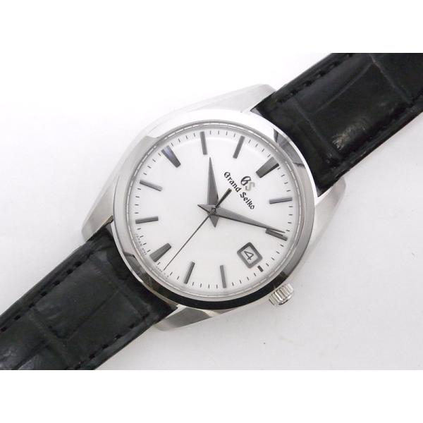 グランドセイコー SBGX295 9F62-0AB0 クォーツ デイト 革ベルト 保証書