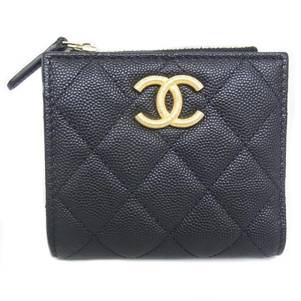 CHANEL ウォレット Classic zipped coin purse - Grained calfskin & silver-tone metal