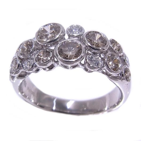KASHIKEY カシケイ ベゼルセッティング BEZEL リング ダイヤ 1.40ct