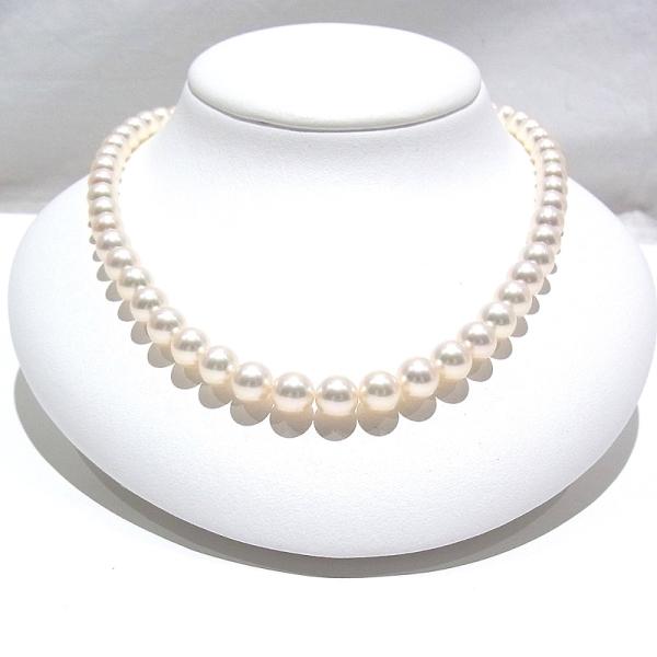 美品✨TASAKI タサキ K18 アコヤ真珠 ベビーパールネックレス TASAKI（タサキ） 【送料無料】タサキ 田崎真珠 アコヤパール約7.0-7.3