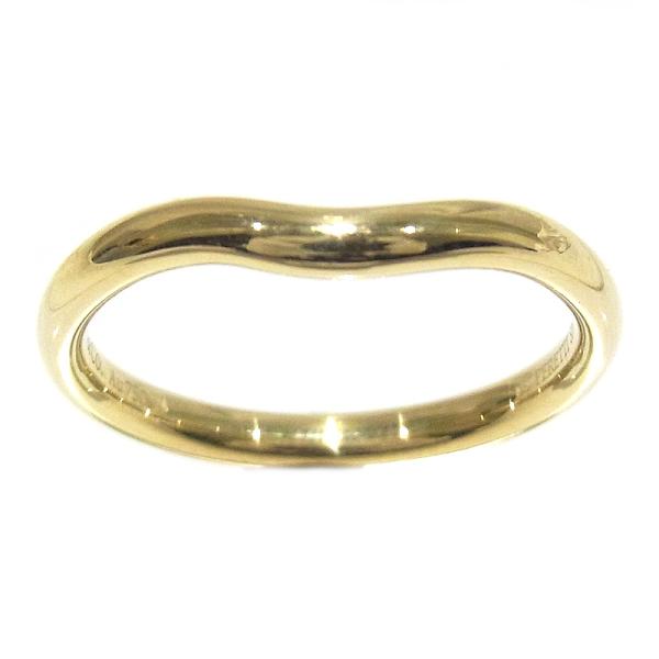 ✨750ティファニー カーブドリング 18金 ティファニー TIFFANY ティファニー 750 18金ローズゴールド