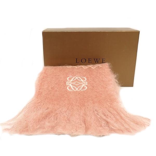 LOEWE ロエベ LOEWE マフラー モヘア73％ ウール27％ レディース