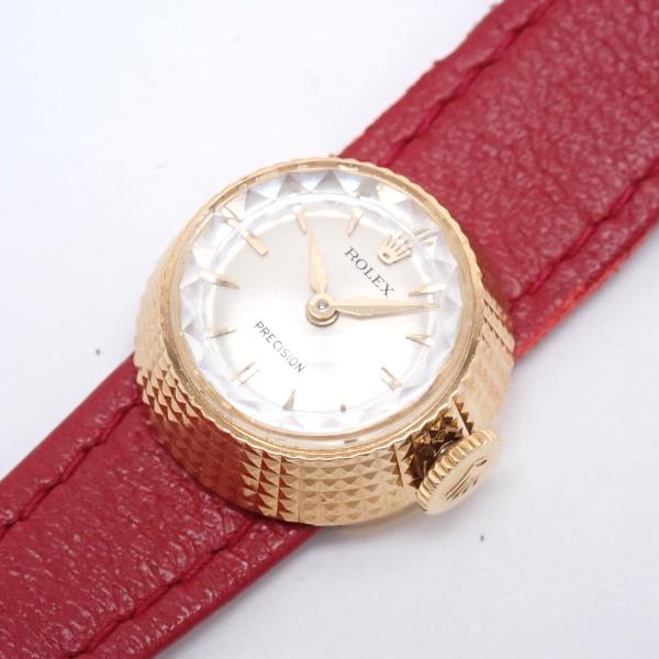 ロレックス オーバーホール済　手巻き　レディース腕時計 カメレオン 9668 ROLEX（ロレックス） 【OH済み】ロレックス カメレオン プレシジョン
