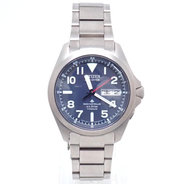 【美品】シチズン　プロマスター　H100-R014731 AT6080-53L CITIZEN（シチズン） プロマスター ランド AT6080-53L エコドライブ