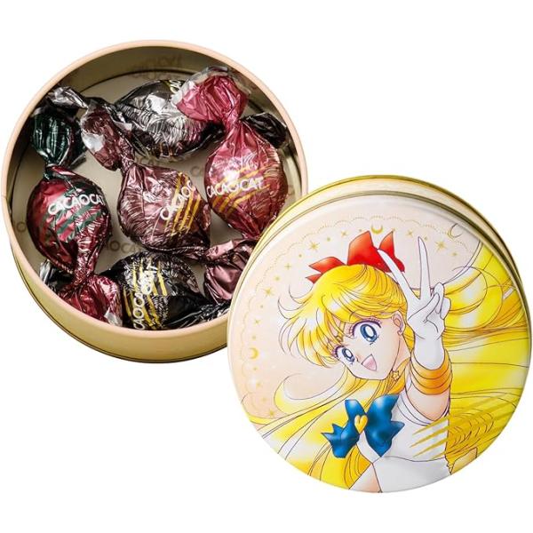 CACAOCAT缶 5個入 美少女戦士 セーラームーン スーパーセーラー