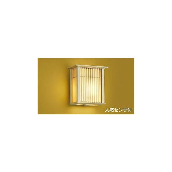 激安通販 品質満点ランキング1位 屋外照明 和室 和室 和風ポーチライト 外玄関 白木 住宅設備 センサー付 Led 電球色 電球色 Aul Aul 和風 和室 柳生照明