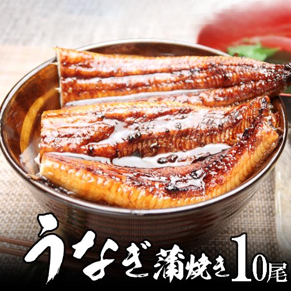 うなぎ 蒲焼き10尾（長焼き、1尾 約140g）静岡 焼津産【送料無料】北海道、沖縄へは700円加算 初夏 夏ギフト 贈り物 お中元 海鮮グルメ