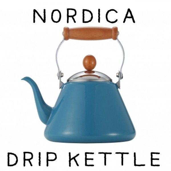 Ihケトル ノルディカ ホーロードリップケトル ターコイズ やかん 北欧風 Ndk 3 やかん屋 通販 Yahoo ショッピング