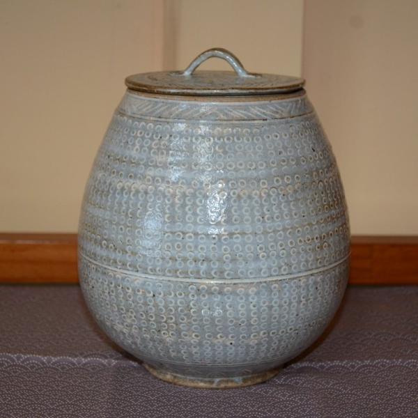 芋頭水指 三島水指 高霊仁寿府写水指 茶道具 高麗 中古品