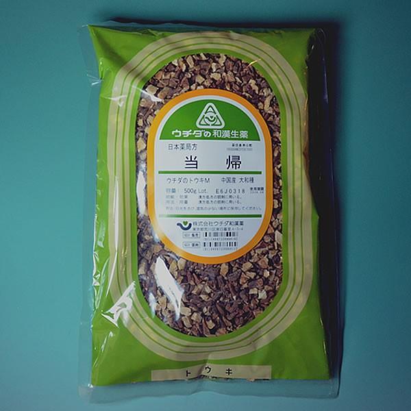 日本漢方局 当帰(トウキ) 500g ウチダ和漢薬製 医薬品第2類 : 薬煎院