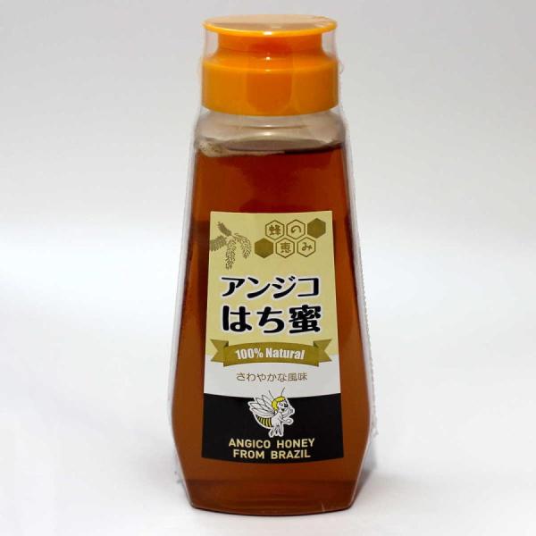 アンジコはち蜜 バルブ・ボトル （300g） サンフローラ 　ブラジル産天然ハチミツ
