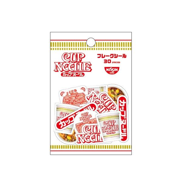 funbox 　カップヌードル・フレークシールCUPNOODLEシール３０枚入　カップヌードル　46101301　メール便可