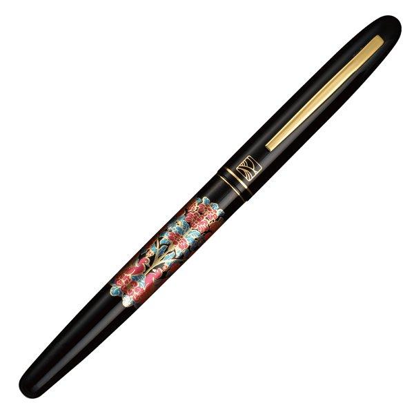呉竹 数量限定くれ竹万年毛筆 蒔絵物語 春色萬里しゅんしょくばんり 桐