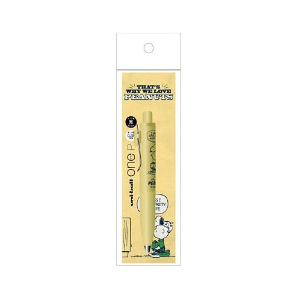 スヌーピーユニボールワンＰ　ＳＮＯＯＰＹ　ゲルインクボールペン０．３８ｍｍ　ES573C　メール便可