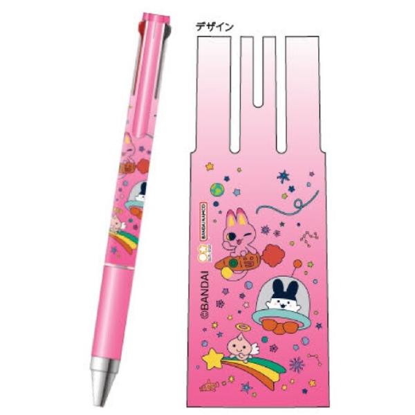 数量限定たまごっちゲルインキボールペン　JUICEUP３　ゲルインキ3色ボールペンS4659899　たまごっちピンク　メール便送料￥２００