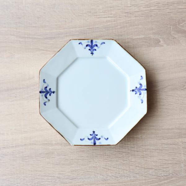 有田焼 リーヴス リム八角プレート L 皓洋窯 メイン皿 ワンプレート お