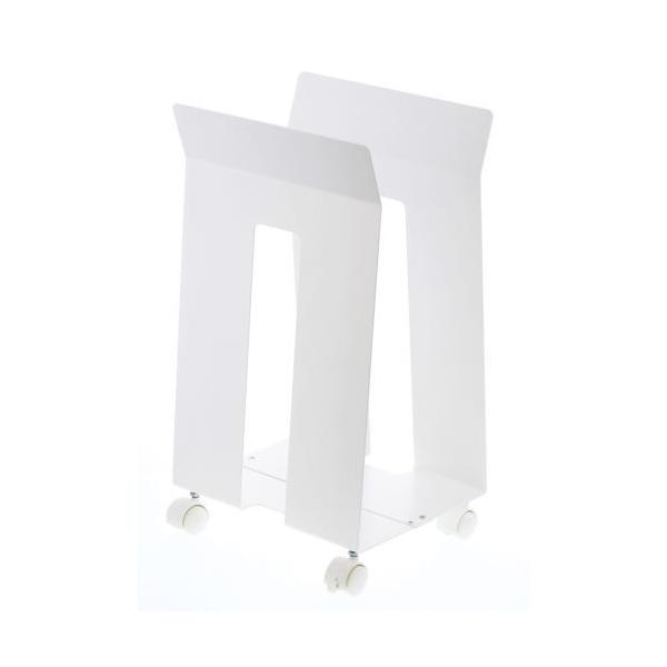 他サイト： 山崎実業 ダンボール＆紙袋ストッカー フレーム ホワイトの商品画像