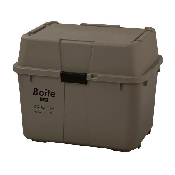 ベストコ Boiteガレージ ベランダコンテナ70L ブラウン MA-4012 446