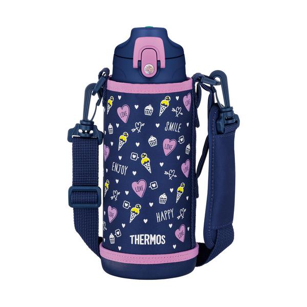 【在庫限り】THERMOS　サーモス　FJJ-801WF　NVPL　真空断熱2wayボトル　800ml　ネイビーパープル　FJJ801WF　NVPL 446