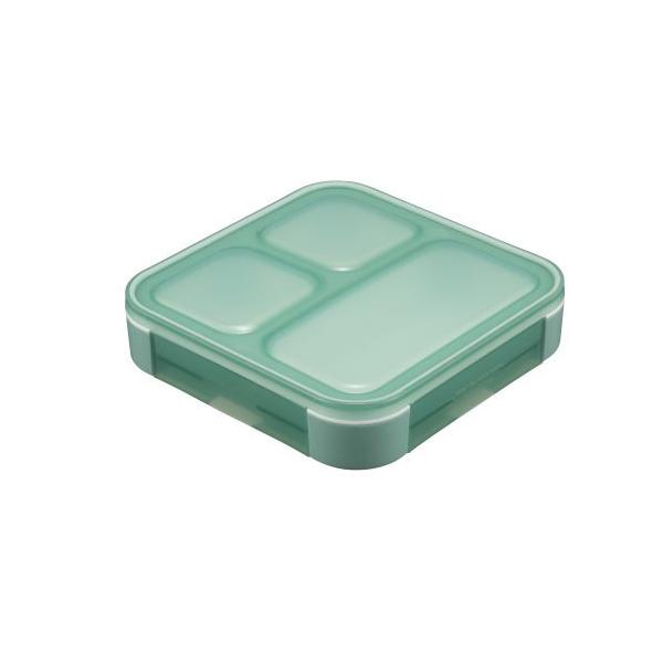 シービージャパン　薄型弁当箱　抗菌フードマン500　グリーン 446