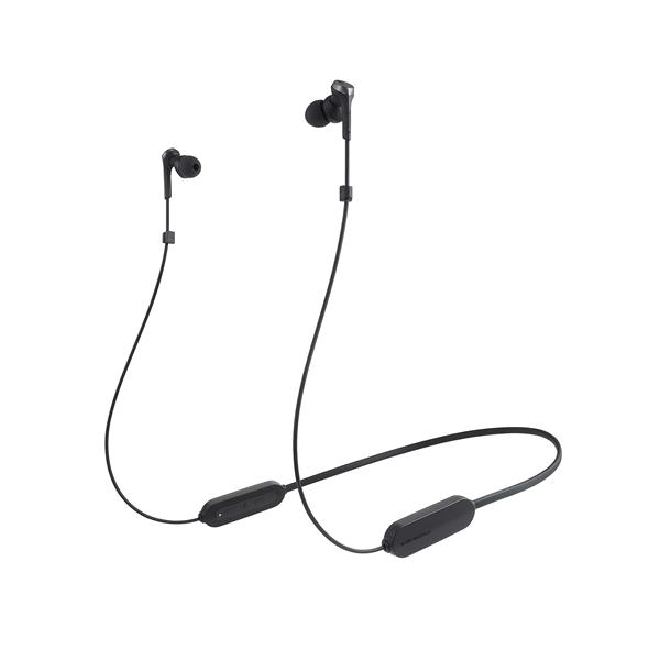 他サイト： オーディオテクニカ ATH-CKS330XBT BK ワイヤレスイヤホン Bluetooth ネックバンド マイク対応 ブラックの商品画像