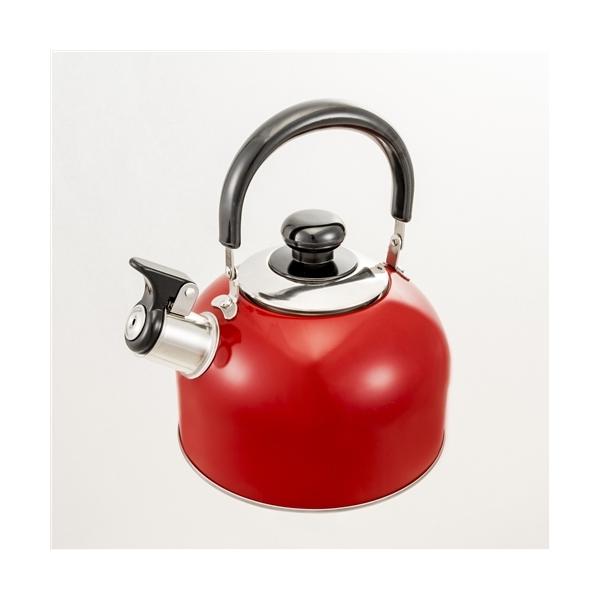 在庫限り】ヤマダオリジナル IH笛吹きケトル 2.1L 幅21.5cm×奥行18.0cm
