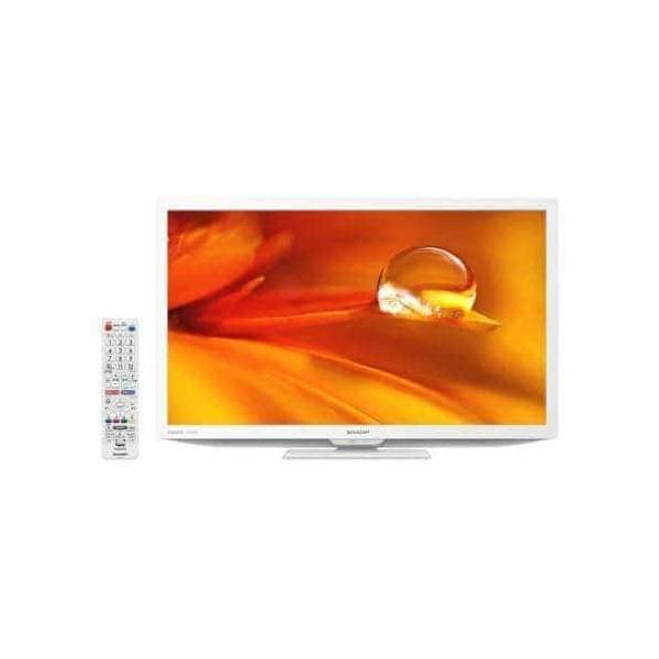 シャープ 2T-C24DE-W 液晶テレビ AQUOS 24V型 ホワイト : 101239019  