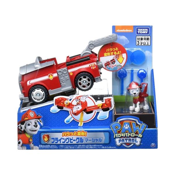 他サイト： タカラトミー パウ・パトロール パウっと変形！フライングビークル マーシャルの商品画像