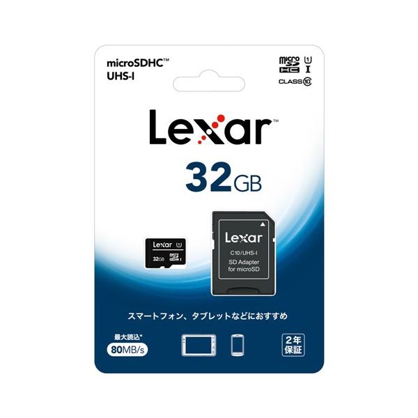 C LMS0C10032G-BNANJ Lexar microSDHCJ[h 32GB CLASS10 UHS-1Ή