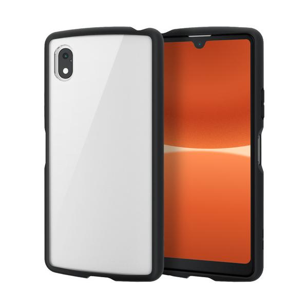 他サイト： エレコム PM-X223TSLFCBK Xperia Ace III(SO-53C SOG08) ハイブリッドケース TOUGH SLIM LITE フレームカラー 背面クリア ブラックの商品画像
