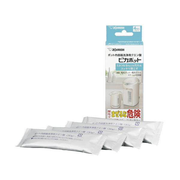 象印マホービン　CD-KB03X-J　ポット洗浄用クエン酸　30g×4　J 500