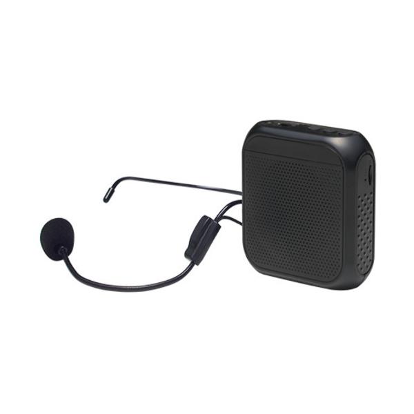 ミヨシ APK-03/BK ポータブル拡声器 8W ブラック ミヨシ APK-03/BK ポータブル拡声器 8W ブラック
