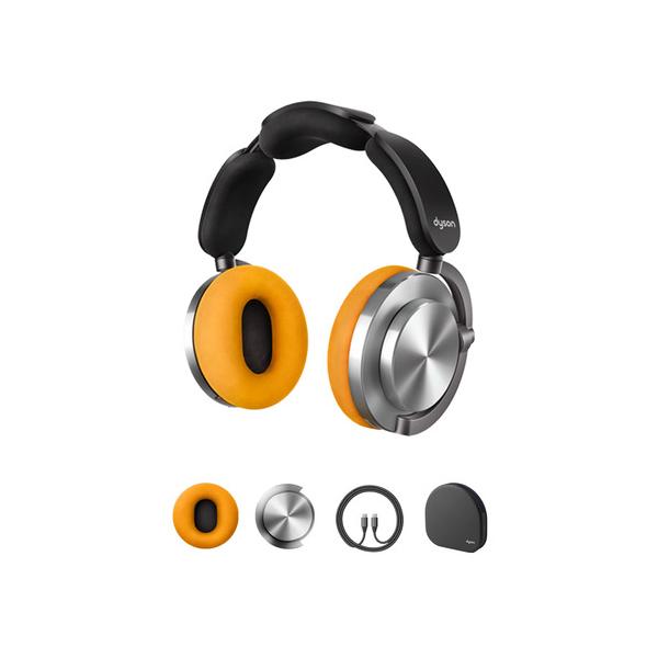 dyson ontrac ワイヤレスヘッドホン＋シルバーカラーのアウターキャップ ダイソン dyson Dyson OnTrac ヘッドホン アウターキャップ