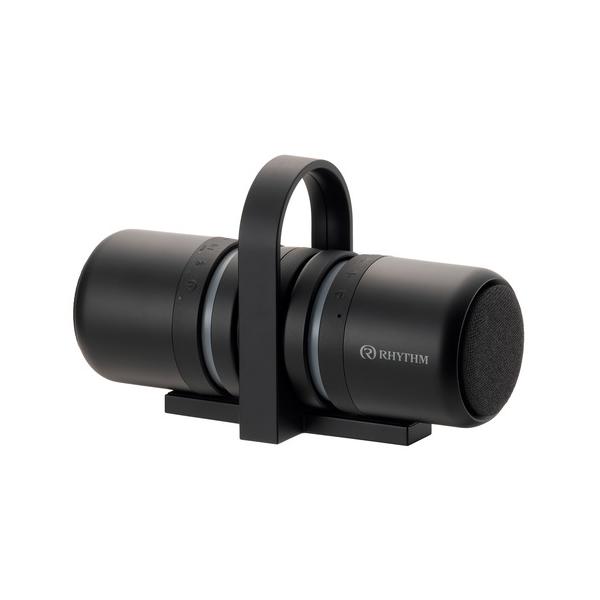 リズム　9YYA30RH02　防水ポータブルスピーカー　Bluetooth対応　ブラック 21