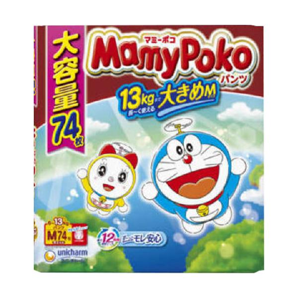 ユニ・チャーム　マミーポコパンツ　ドラえもん　Ｍ　７４枚 861