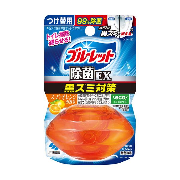 小林製薬　液体ブルーレットおくだけ除菌ＥＸつけ替用スーパーオレンジ　67ml 861