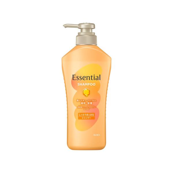 エッセンシャル しっとりまとまる シャンプー ポンプ 450ml