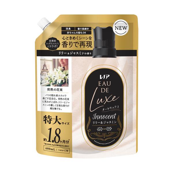 P&amp;G　レノアオードリュクス　イノセントリリー&amp;ジャスミンの香り　つめかえ　特大サイズ　680ml 861