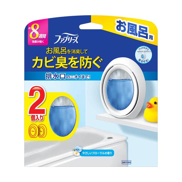 P&amp;G　ファブリーズお風呂用　フローラルの香り　7.3ml　2個パック 861