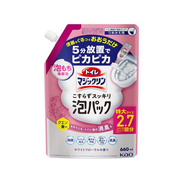 花王　トイレマジックリン泡パックF　つめかえ用　660ml 861
