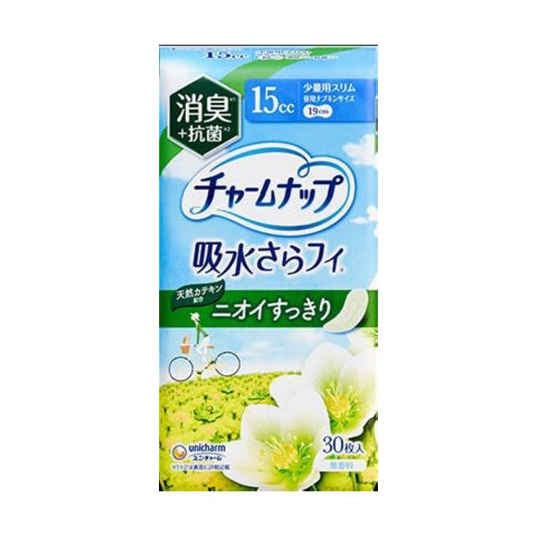 ユニ・チャーム　チャームナップ　吸水さらフィ　少量用　消臭　30枚 861