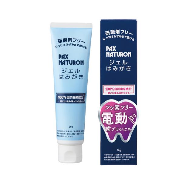 他サイト： 太陽油脂 パックスナチュロン ジェルはみがき 90gの商品画像