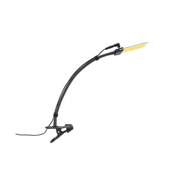 ヤザワ　DL02　どこでもライト　クリップフレキ　LED　昼光色〜電球色　アーム長：400mm　ブラック 49