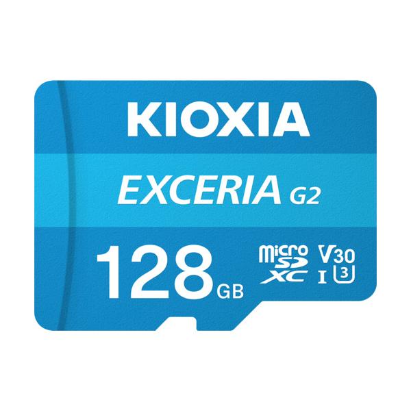 推奨品】KIOXIA KMU-B128G microSDXCカード EXCERIA G2 128GB