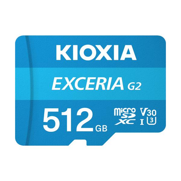 KIOXIA　KMU-B512G　microSDXCカード　EXCERIA　G2　512GB 135