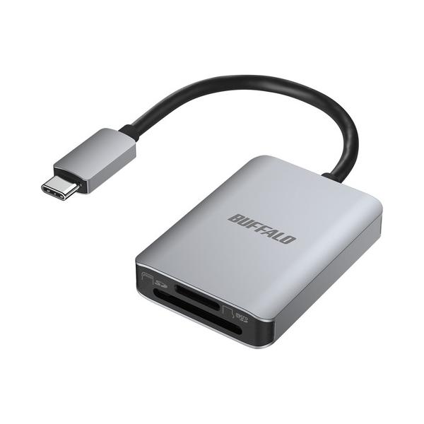 BUFFALO　BSCR510U3CSV　カードリーダー　USB3.2　Gen1　Type-C接続 135