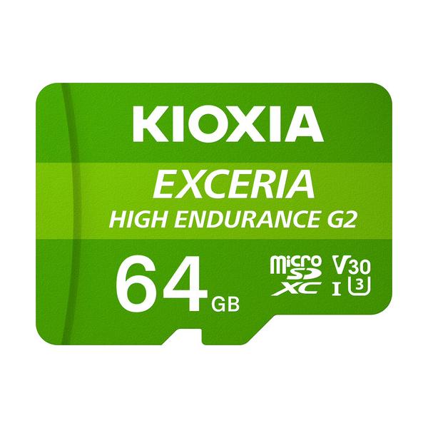 KIOXIA　KEMU-B064G　microSDカード　クラス10　UHS-I　U3　V30　64GB 135