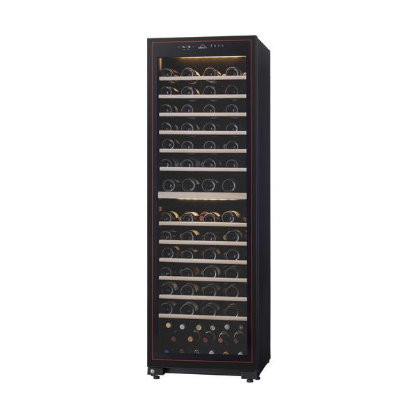 フォルスタージャパン　FJC-366GD(BK)　ワインセラー　カジュアルプラス　122-169本収納　右開き・2温度タイプ（上室・下室）　ブラック 30
